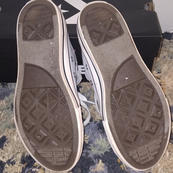 Converse All Star Chuck Taylor Double Tongue Juniors Size 4 - Picture 5 of 5